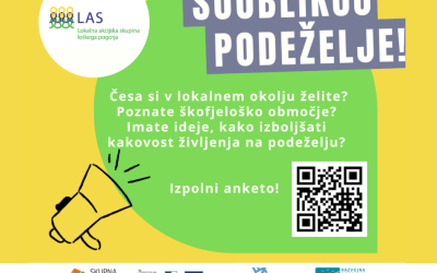 Sooblikujete prihodnost Škofjeloškega podeželja!